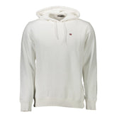 Napapijri White Cotton Men Sweater -   -  Napapijri.